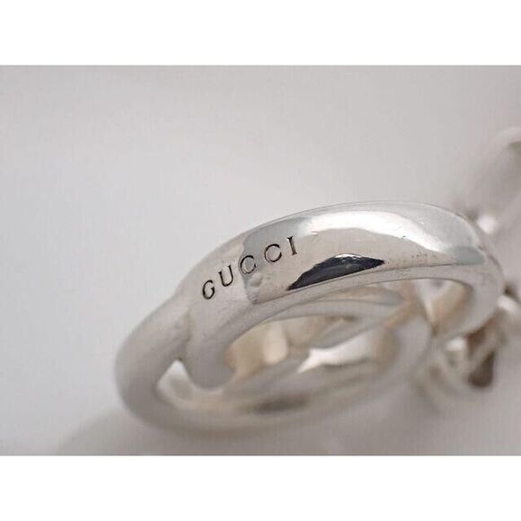 Gucci G Logos Link Chain Necklace 20' #139036G24B - Picture 5 of 9